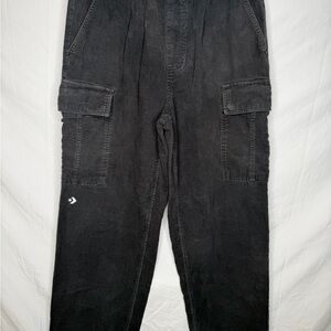 Converse Charcoal Cord Cargo Pants for Men